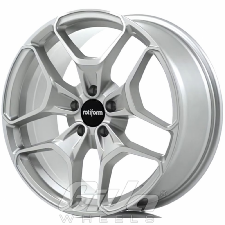 Rotiform HUR Silver with polished face