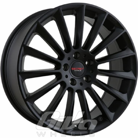 Secret Wheels SW1 Matt black