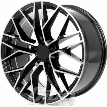 Secret Wheels SW4 Black with polished face