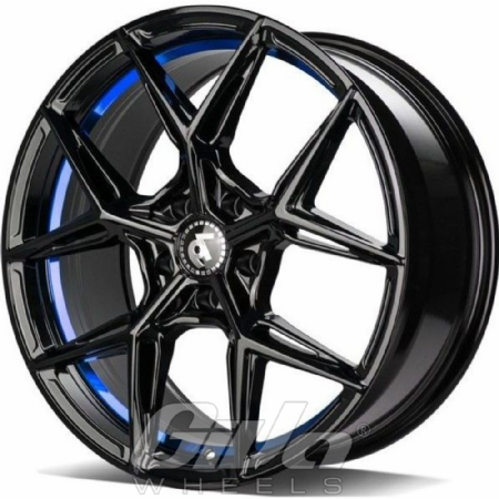 Seventy9 SCF-B Black with blue undercut