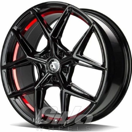 Seventy9 SCF-B Black with red undercut