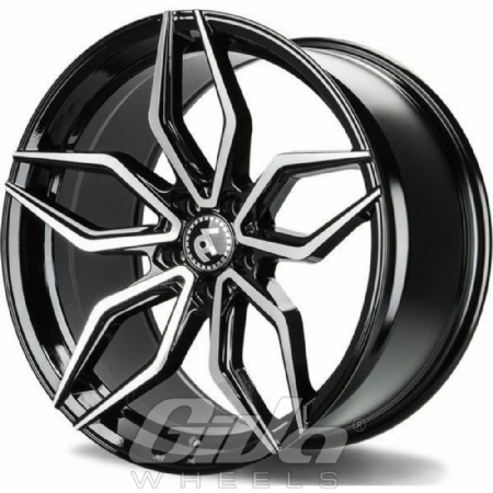 Seventy9 SCF-D Black with polished face