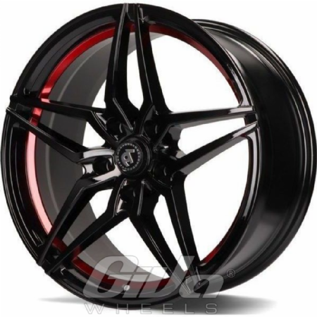 Seventy9 SV-A Black with red undercut