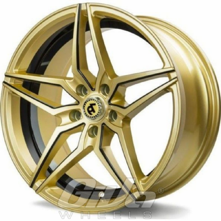 Seventy9 SV-A Gold with milled black accents and undercut