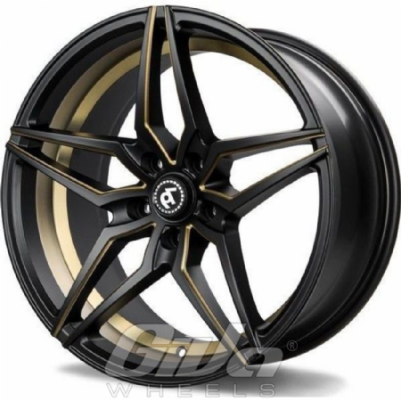 Seventy9 SV-A Matt black with milled gold accents and undercut