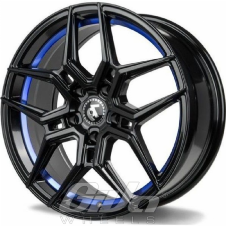 Seventy9 SV-B Black with blue undercut