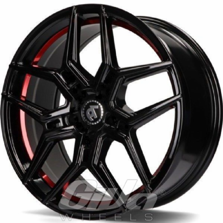 Seventy9 SV-B Black with red undercut
