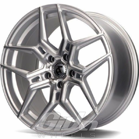 Seventy9 SV-B Silver with polished face