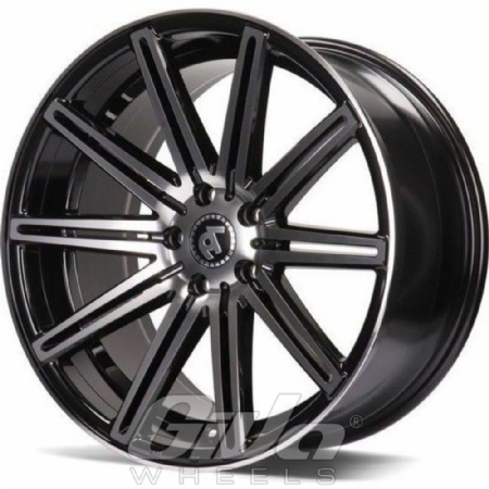 Seventy9 SV-M Black with polished face