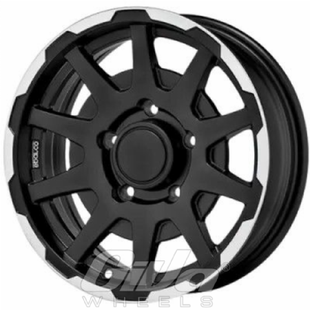 Sparco Dakar Matt black with polished lip