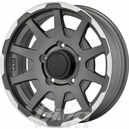 Sparco Dakar Matt dark graphite with polished lip