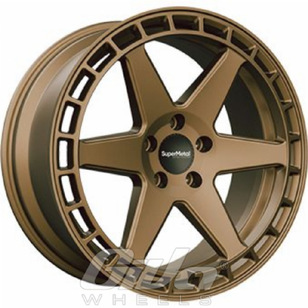 SuperMetal Charger Matt bronze