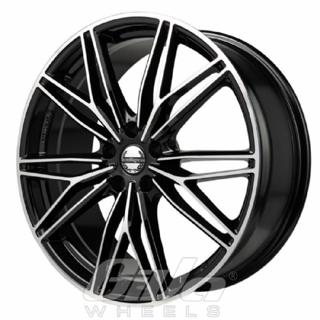 TecnoMagnesio Motorsport Black with polished face