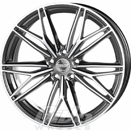 TecnoMagnesio Motorsport Gunmetal with polished face