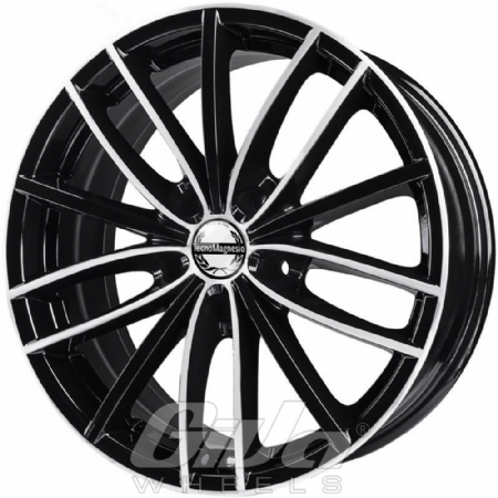 TecnoMagnesio Power Black with polished face
