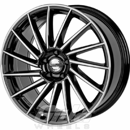 TecnoMagnesio Savage Black with polished face