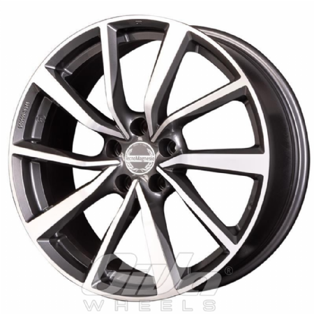 TecnoMagnesio Shake Graphite with polished face
