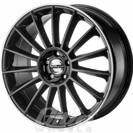 TecnoMagnesio Star Evo Black with polished lip