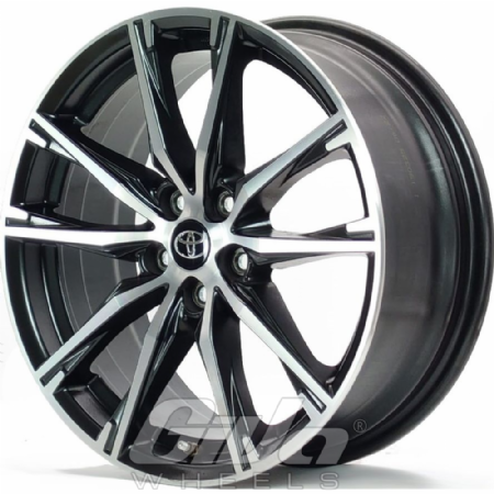 Toyota OEM Wheels 28111CA070 GT86 DEMO Black with polished face