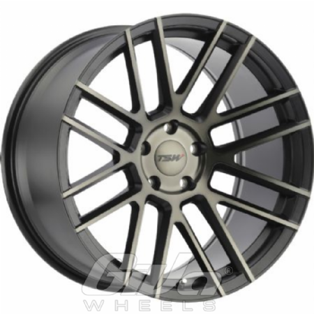 TSW Mosport Matt black with polished dark tint