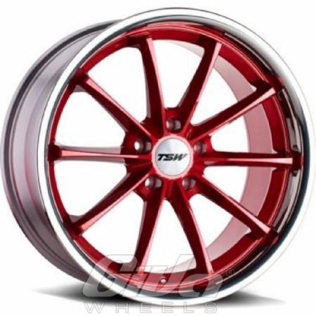 TSW Sweep Candy red with steel lip
