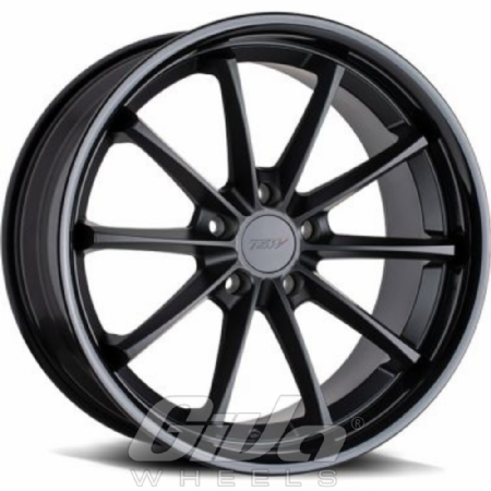 TSW Sweep Matt black with gloss black lip