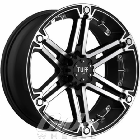 TUFF T01 Matt black with polished face