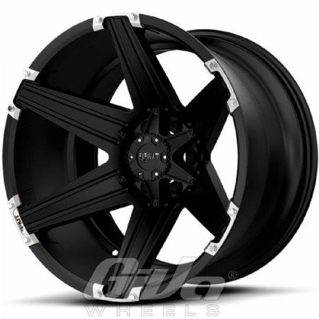 TUFF T12 Matt black with milled accents