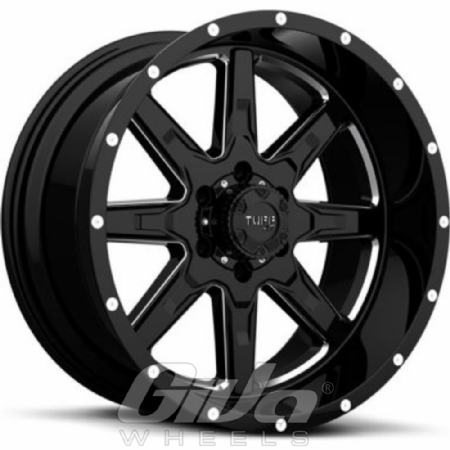 TUFF T15 Black with milled accents