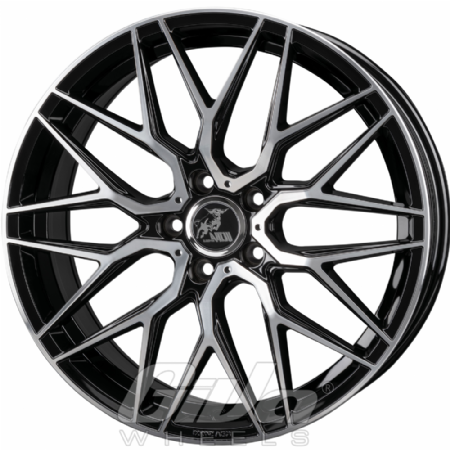 Ultra Wheels UA1E Black with polished face