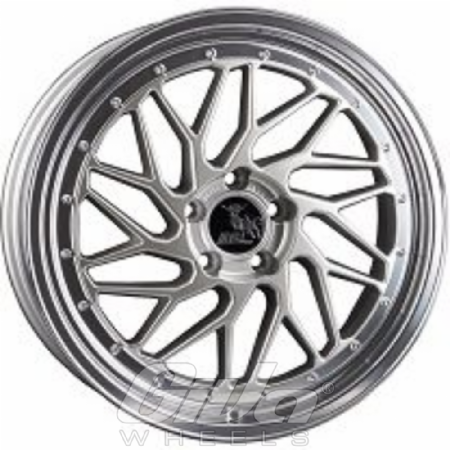 Ultra Wheels UA14 Spin Silver with polished lip