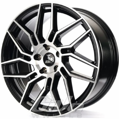 Ultra Wheels UA20 Cobra Black with polished face