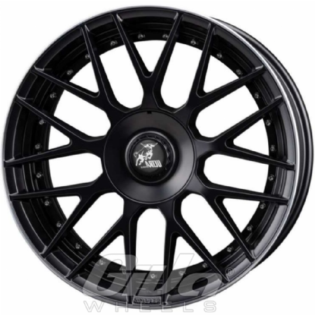 Ultra Wheels UA21 Black with polished lip