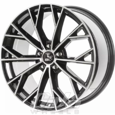 Ultra Wheels UA23 RS Evo Black with polished face