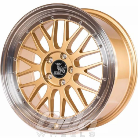 Ultra Wheels UA3 LM Gold with polished lip