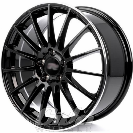 Ultra Wheels UA4 Speed Black with polished lip