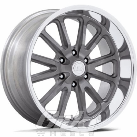 US Mags UC145 Rambler 6 Matt gunmetal with polished lip