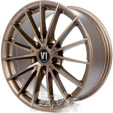 V1 Wheels V2 Matt bronze