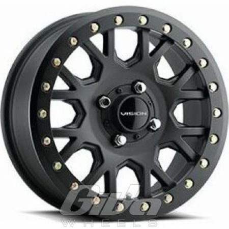 Vision Wheel GV8 Invader Beadlock Satin black