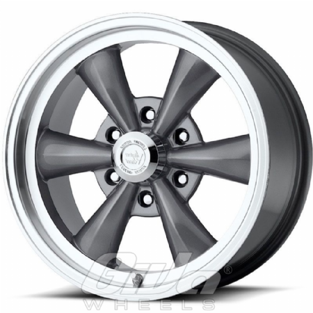 Vision Wheel 141 Legend 6 Gunmetal with polished lip