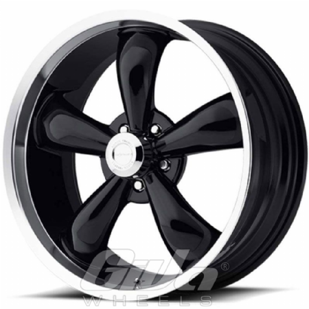 Vision Wheel 142 Legend 5 Black with polished lip