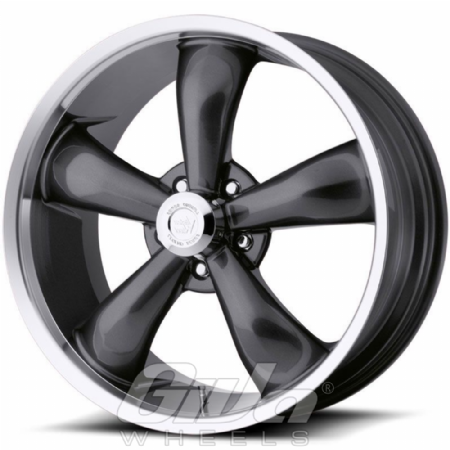 Vision Wheel 142 Legend 5 Gunmetal with polished lip