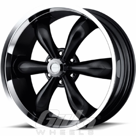 Vision Wheel 142 Legend 6 Black with polished lip