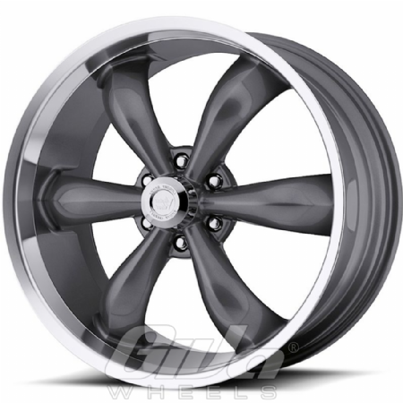 Vision Wheel 142 Legend 6 Gunmetal with polished lip