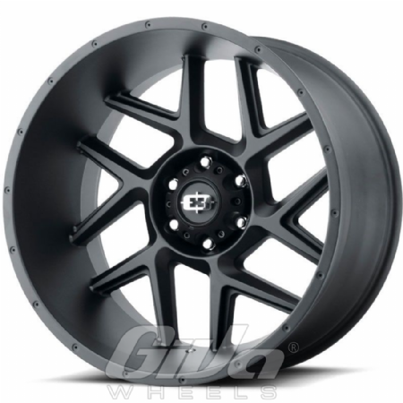 Vision Wheel 360 Sliver Satin black