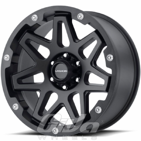 Vision Wheel 416 Se7en Satin black