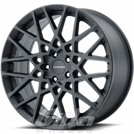 Vision Wheel 474 Recoil Satin black