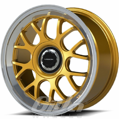 Vision Wheel 478 Alpine Gold with polished lip