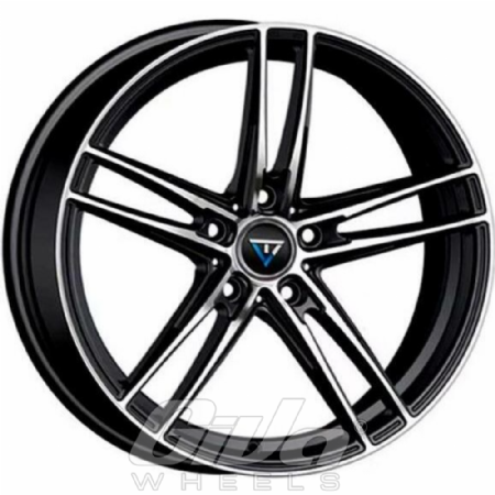 VLF Wheels VLF01 Matt black with polished face