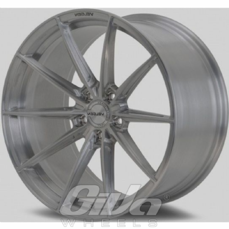 VLGN Wheels VF10 Brushed titanium